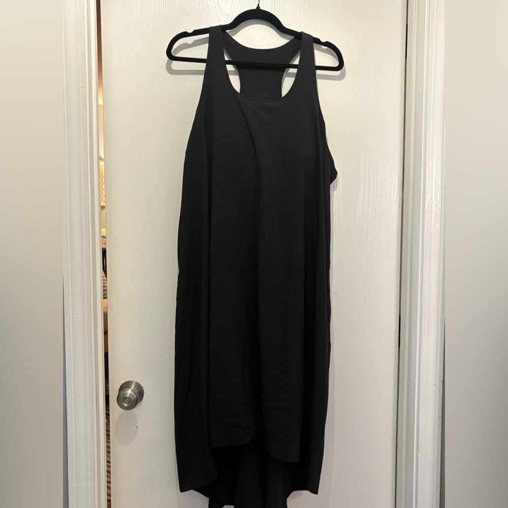 HALARA Black High-Low Women's Dress